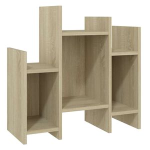 vidaXL Страничен шкаф, дъб сонома, 60x26x60 см, инженерно дърво