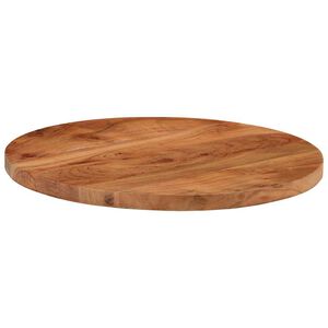 vidaXL Плот за маса, &Oslash;40x3,8 см, кръгъл, акациево дърво масив