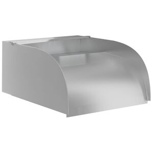 vidaXL Водопад с LED 30x34x14 см неръждаема стомана 304