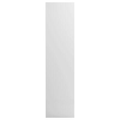 vidaXL Гардероб, бял гланц, 50x50x200 см, ПДЧ