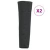 vidaXL Калъфи за нагреватели 2 бр 86x47x241 см 420D Оксфорд плат