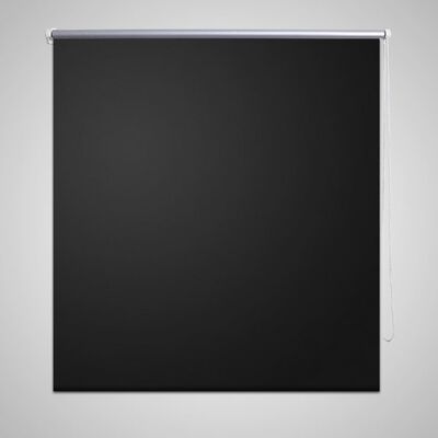 Затъмняваща ролетна щора, черна, 60 х 120 см