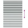 vidaXL Зеброва щора 160x230 см ширина на плата 155,9 см полиестер