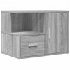 vidaXL Ъглов шкаф, сив сонома, 160x40x45 см, инженерно дърво