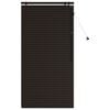 vidaXL Венецианска щора Тъмен кафяв 70 x 160 см 35 mm