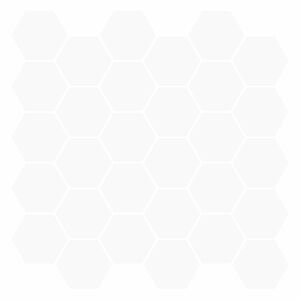 vidaXL Шестоъгълна плочка 10 pcs Бяло 30 x 30 cm Полиуретан и PET