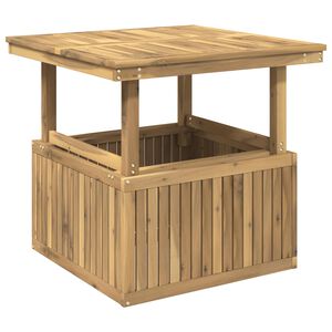 vidaXL Бяло 80,5 x 80 x 75/44,5 см