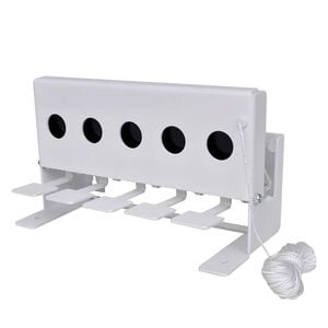 vidaXL Падаща мишена с 5 дупки с кабел за нулиране