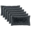 vidaXL Калъфка за възглавница 6 pcs HEERLEN Антрацит 40 x 80 cm