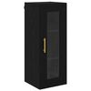 vidaXL Стенен шкаф Черния дъб 34,5 x 34 x 90 см