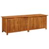 vidaXL Градинска кутия за съхранение 175x50x58 см акациево дърво масив