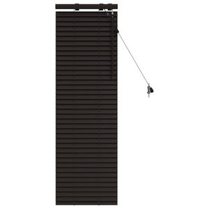vidaXL Венецианска щора Тъмен кафяв 45 x 130 см 35 mm