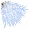 vidaXL Коледна лампа тип &bdquo;ледулка&ldquo; 200 LED диода, студено бяла, 20 м, акрил, PVC