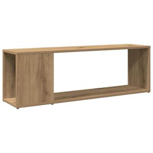 vidaXL ТВ шкаф, дъб артизан, 100x24x32 см, инженерно дърво