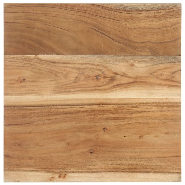 vidaXL Странична маса, 40x40x35 см, акациево дърво масив