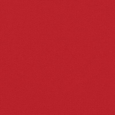 vidaXL Прибираща се странична тента, червена, 180x600 см