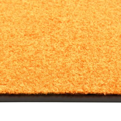 vidaXL Перима изтривалка, оранжева, 60x180 см