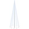 vidaXL Коледна елха с шип, студено бяло, 732 LED, 500 см