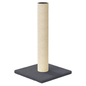 vidaXL Котешки стълб за драскане, тъмносив, 22x22x45 см