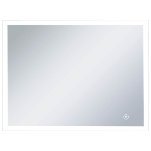 vidaXL Стенно LED огледало за баня с тъч сензор 80x60 см