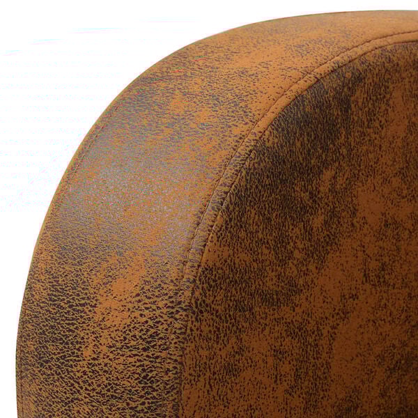 vidaXL Фотьойл, кафяв, изкуствен велур