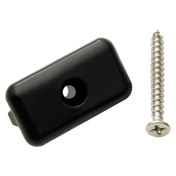 vidaXL Клипсове за декинг с винтове, 200 бр, пластмаса и инокс 304