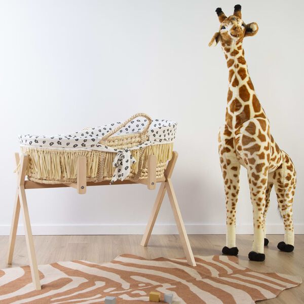 CHILDHOME Кошче за новородено с матрак, натурално