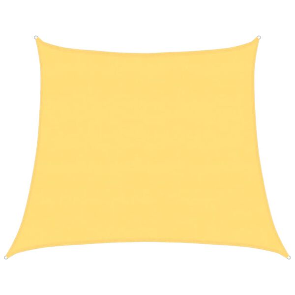 vidaXL Платно-сенник, 160 г/м&sup2;, бежово, 4/5x4 м, HDPE