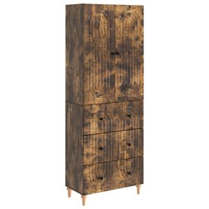 vidaXL Комплект шкафове 2 pcs 66 x 34,5 x 90 см Инженерна дървесина