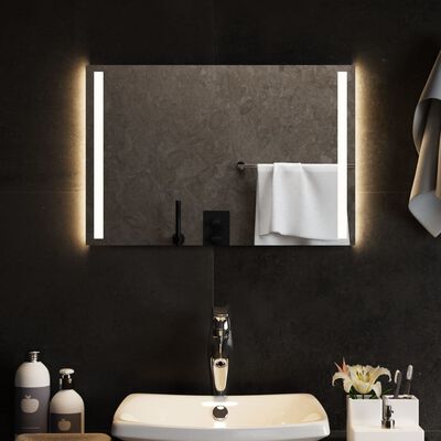 vidaXL LED огледало за баня, 60x40 см