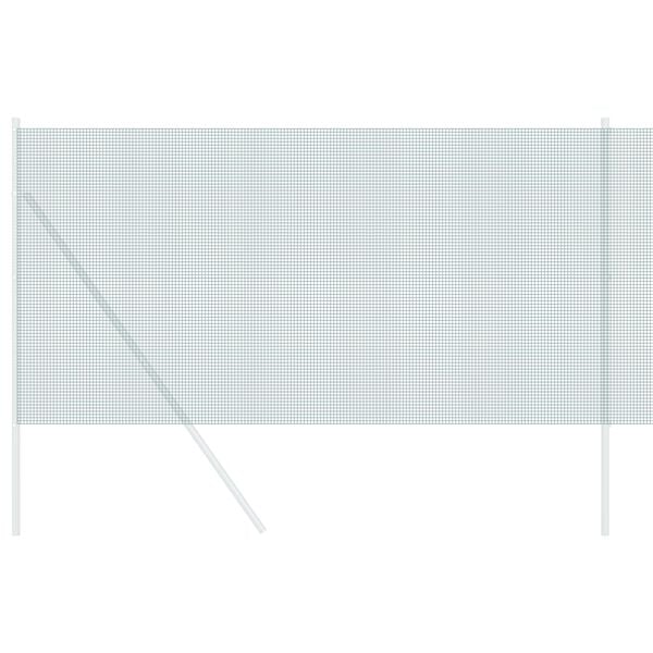 vidaXL Заварена мрежа ограда Зелен 1.4 x 25 m