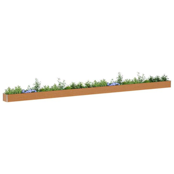 vidaXL Градинска повдигната леха 970 x 50 x 36 см