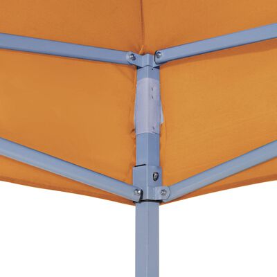 vidaXL Покривало за парти шатра, 6x3 м, оранжево, 270 г/м²