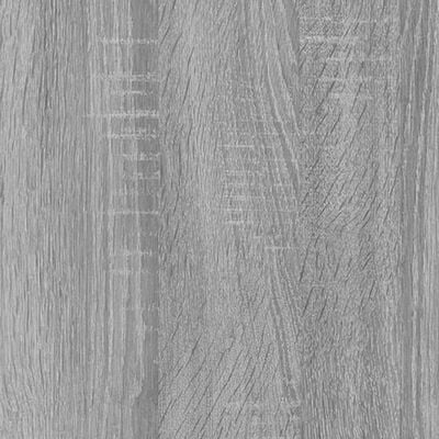vidaXL Стенен шкаф, Сив сонома, 69,5x32,5x90 см, инженерно дърво