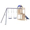 vidaXL Комбинирано детско съоръжение за игра на открито, бор масив