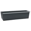 vidaXL Кутиите за цветя за евро палети 24 бр. Сиво 36 x 13,5 x 9,5 см
