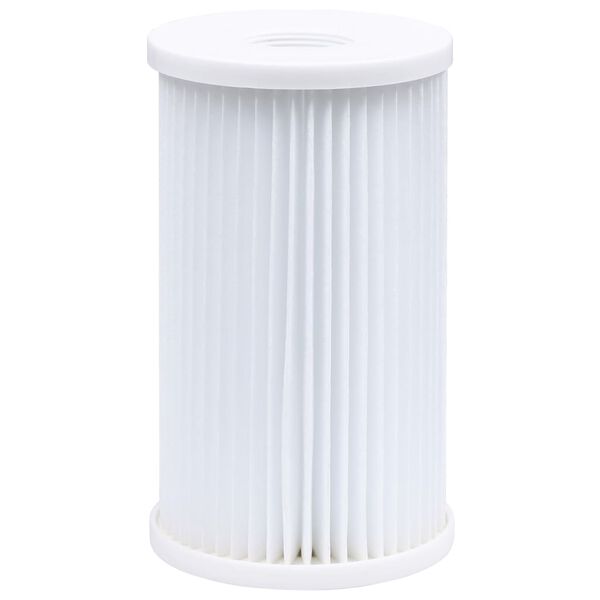 vidaXL Комбо висящ скимер за басейн и помпа с адаптер 16 см пластмаса