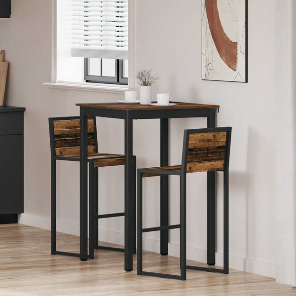 vidaXL Трапезни маси Инженерно дърво