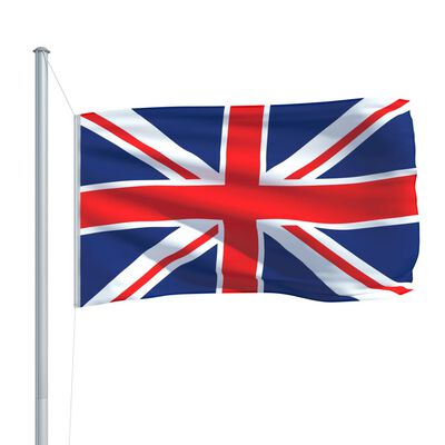 vidaXL Флаг на Обединеното кралство, 90x150 см