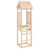 vidaXL Кула за игра 52,5x46,5x206,5 см масивна борова дървесина
