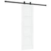 vidaXL Преплъзваща се врата ORKDAL Бяло 61 x 198,5 см