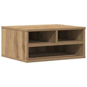 vidaXL Стойка за принтер Дъб артизан 49 x 40 x 22,5 см