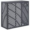 vidaXL Покритие за климатик Антрацит 110 x 50 x 105 см Стомана