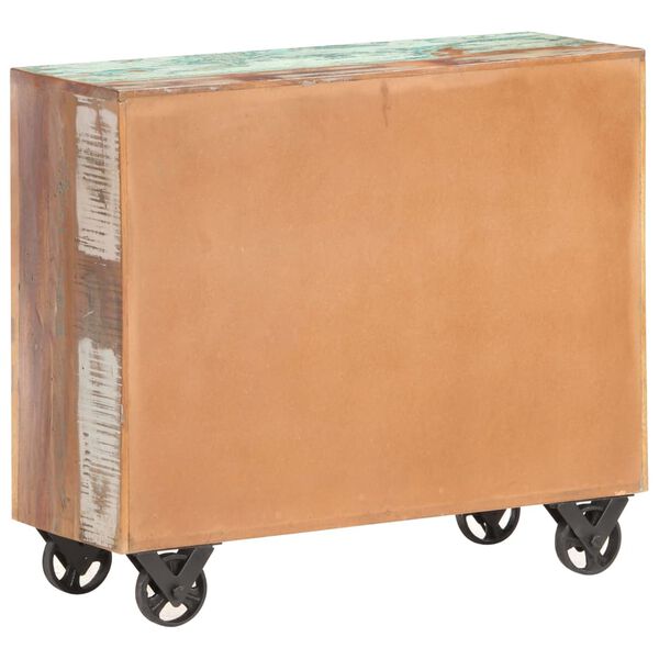 vidaXL Бюфет, 80x30x70 см, регенерирано дърво масив