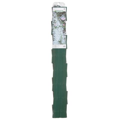 Nature Градинска пергола, 100x200 см, PVC, зелена, 6040704