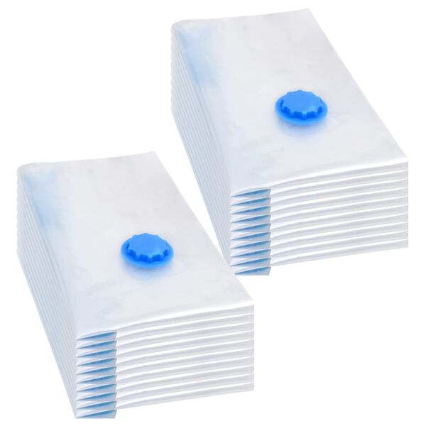 vidaXL Вакуумни пътни чанти за съхранение на дрехи, 60x40 см, 20 бр