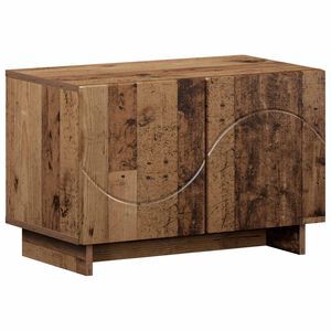 vidaXL ТВ стойка 60 x 34.5 x 40 cm Старо дърво Инженерна дървесина