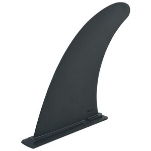 vidaXL Централна финка за SUP дъска, 18,3x21,2 см, пластмаса, черна