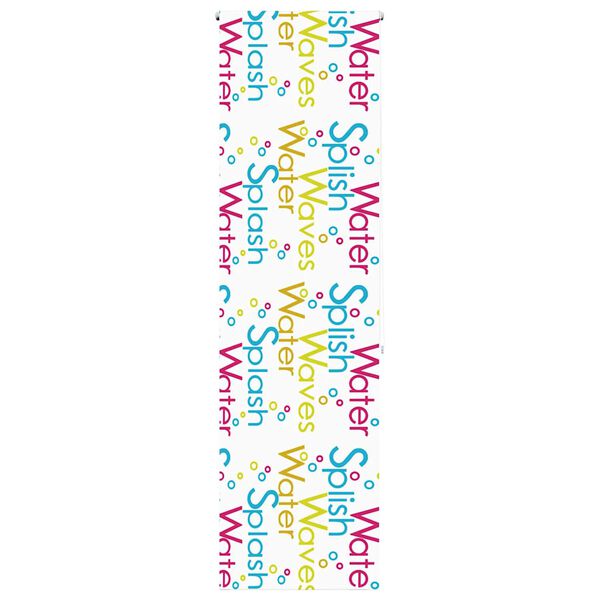 vidaXL Ролетна щора за баня 70x240 см Ширина на плата 66 см