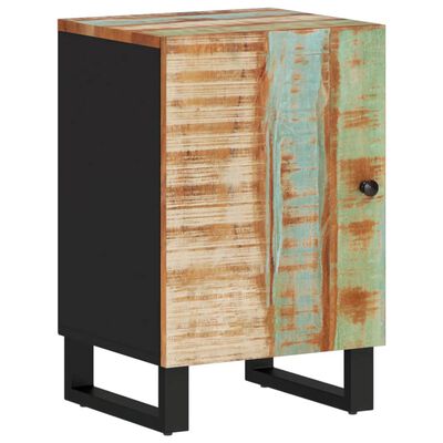 vidaXL Комплект мебели за баня 5 части масивна регенерирана дървесина